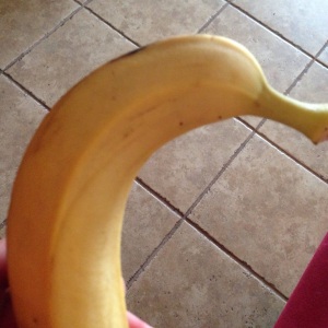 Just one banana all week